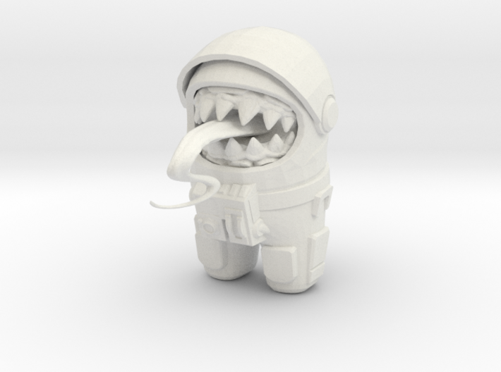 Among Us Imposter w/ Tongue 3d printed