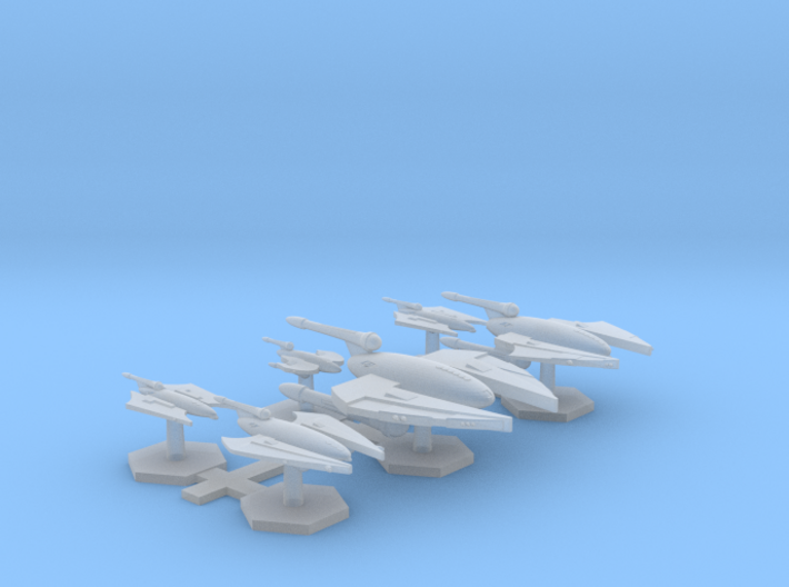 7000 Scale Drex Fleet Core Collection MGL 3d printed