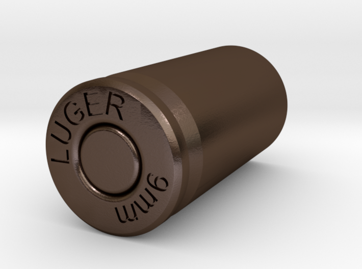 9mm Lugers case Mug 3d printed