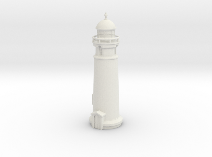 Lighthouse (round) 1/120 3d printed
