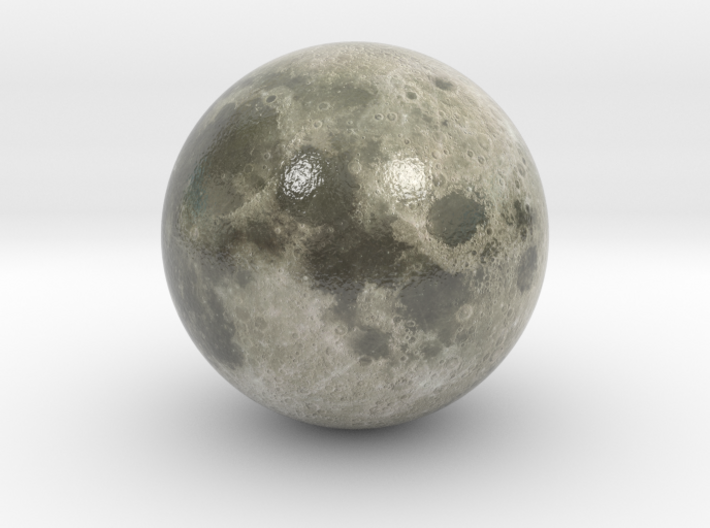 Moon 3d printed