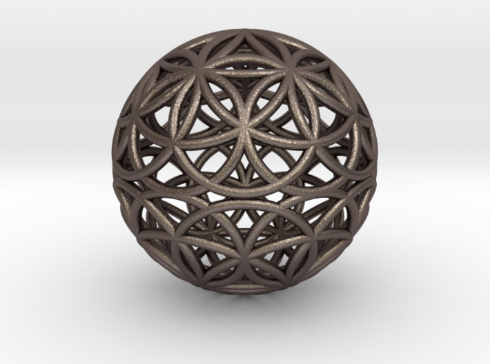 Special Edition 55mm Thick Flower Of Life 3d printed