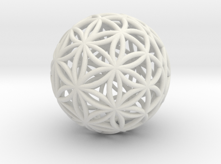 Special Edition 190mm Thick Flower Of Life 3d printed