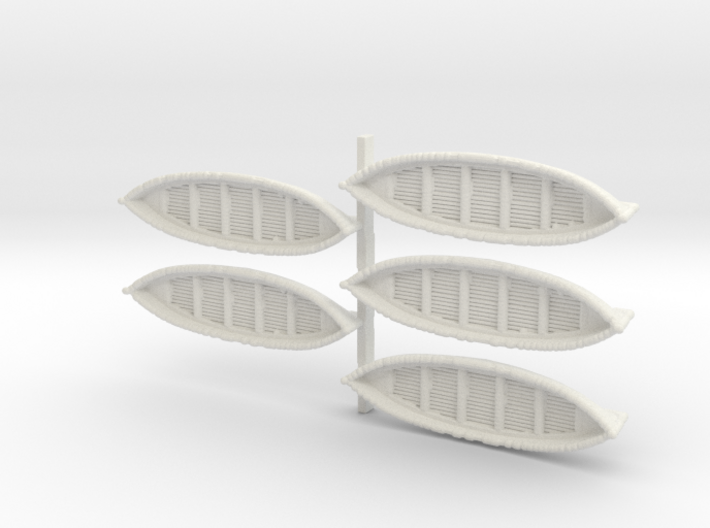1-350 Scale 28ft Life Boats 3d printed This is a render not a picture