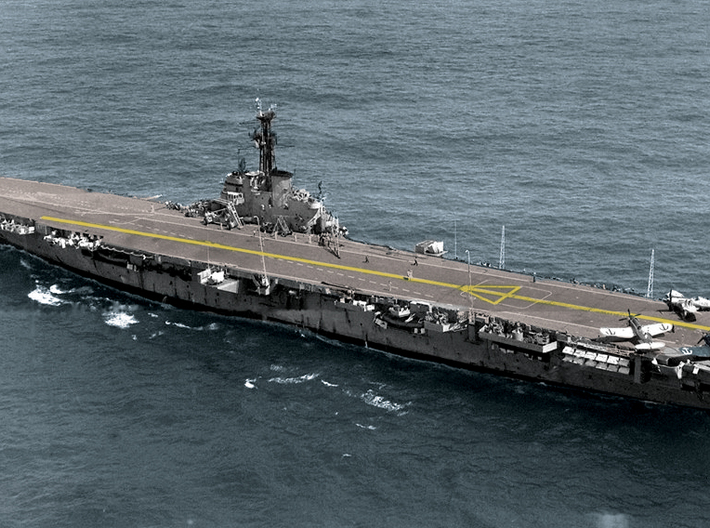 Nameplate ARA Independencia 3d printed Colossus-class aircraft carrier ARA Independencia, ex-HMS Warrior.