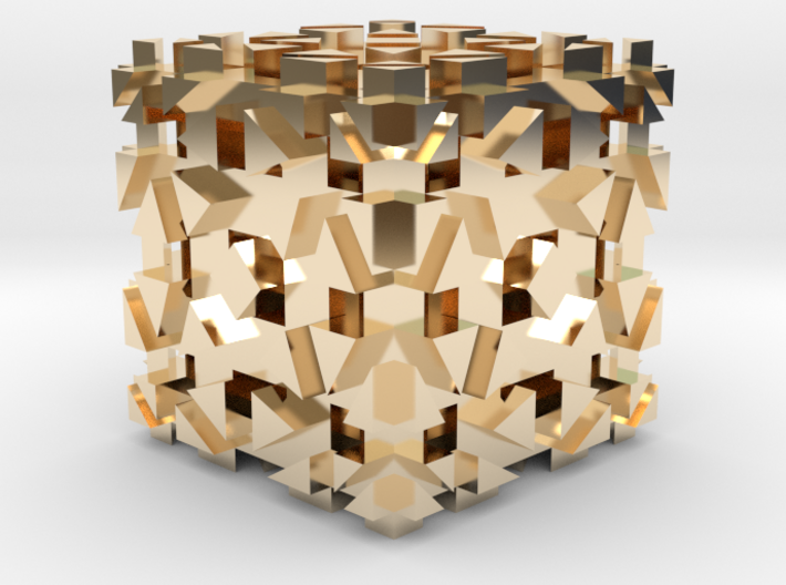 geommatrix lawal f110 matrix cube 3d printed