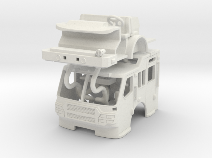1/50 E-One Quest Cab raised roof 3d printed