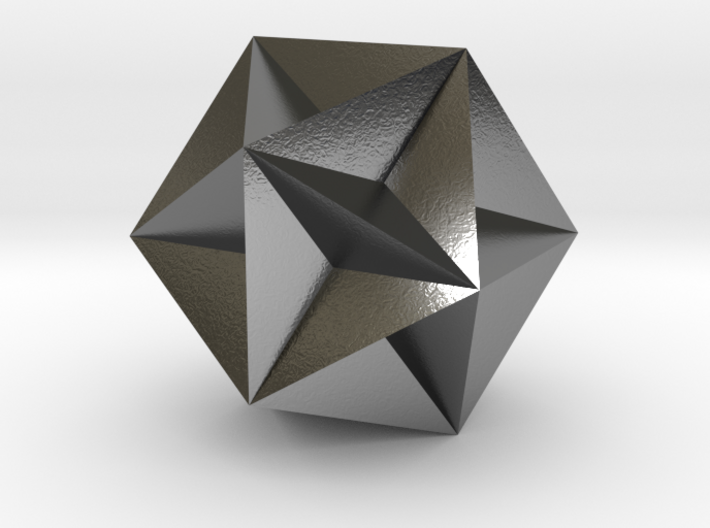 Great Dodecahedron - 10mm 3d printed