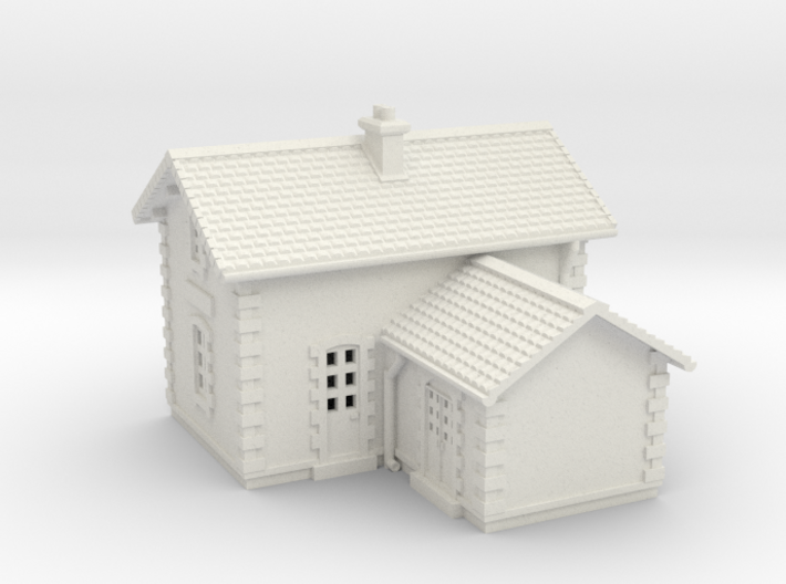 1-220 Crossing Guard Small House 3d printed 