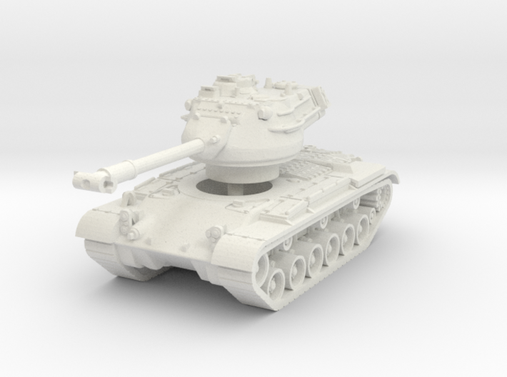 M47 Patton late 1/76 3d printed