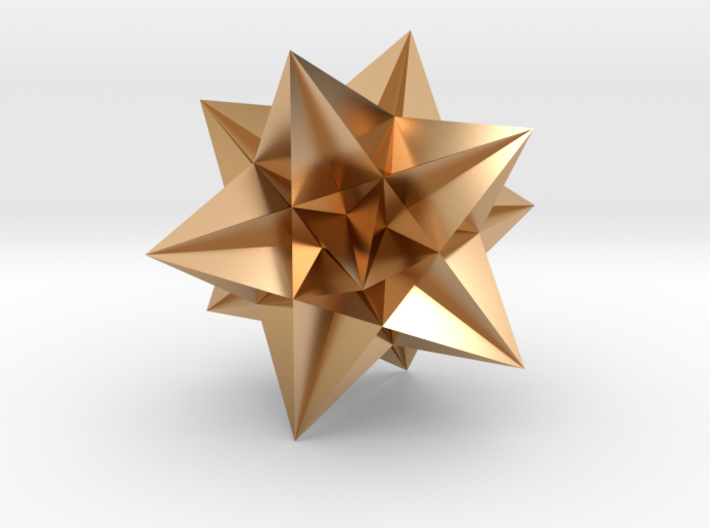 Great Icosahedron - 10 mm 3d printed