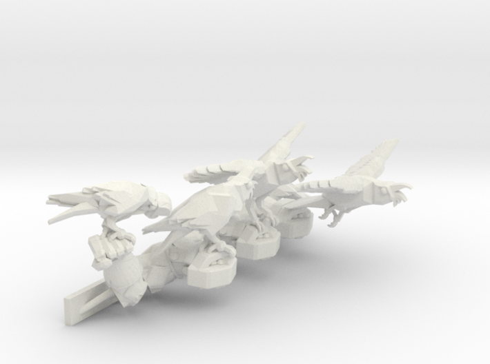 Weaponswapper Series: Birds 3d printed Model as delivered.