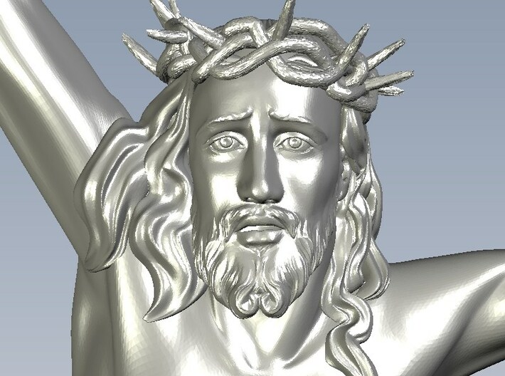 1/35 scale Jesus Christ crucified - WITHOUT cross 3d printed 