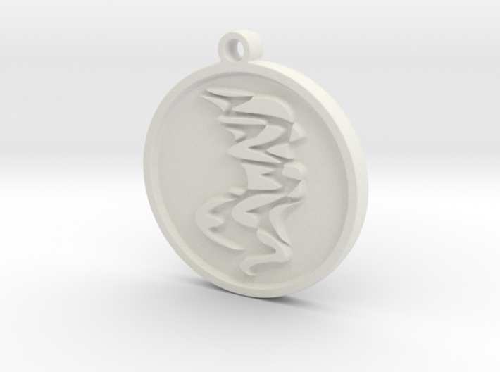 Graphik necklace 3d printed