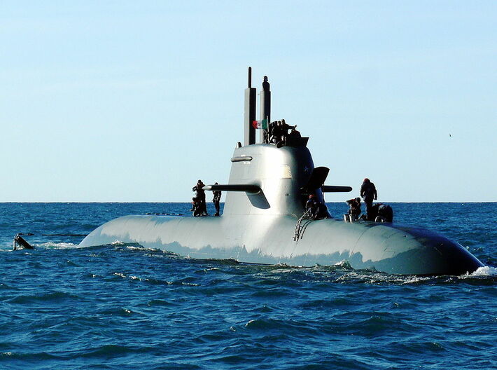 Nameplate Scirè 3d printed Todaro-class submarine Scirè.