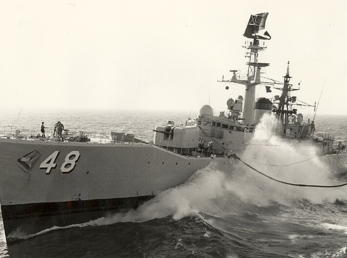 Nameplate HMAS Stuart 3d printed River-class destroyer escort HMAS Stuart.