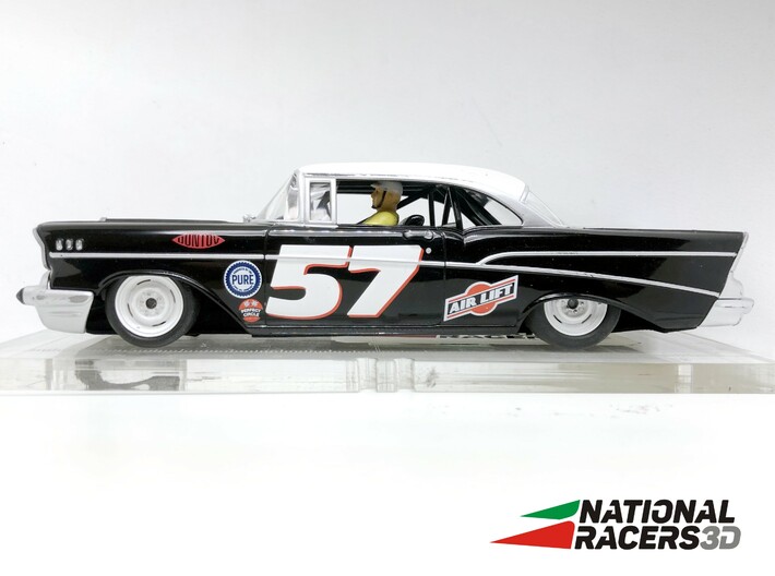 Chassis - Carrera Chevrolet Bel Air 57 (In-AiO) 3d printed 