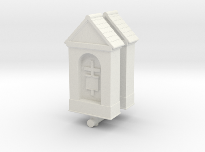 Small Chapel (x2) 1/120 3d printed