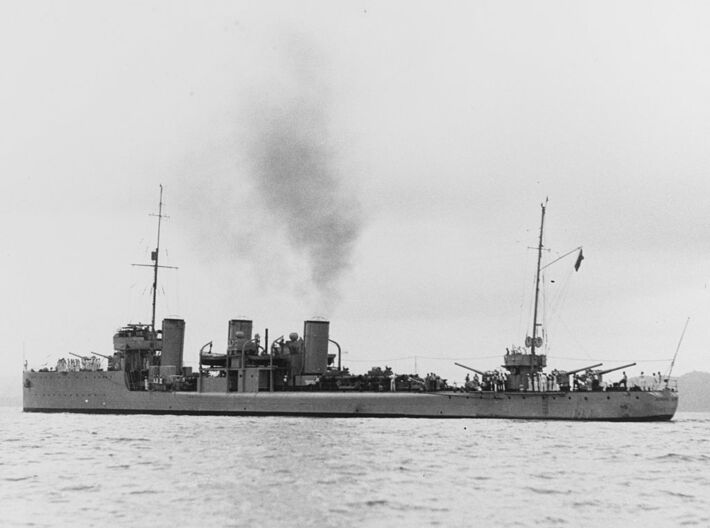 Nameplate BAP Almirante Guise 3d printed Izyaslav-class destroyer BAP Almirante Guise.