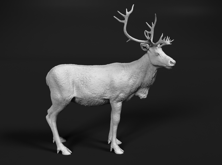 Reindeer 1:32 Standing Female 4 3d printed 