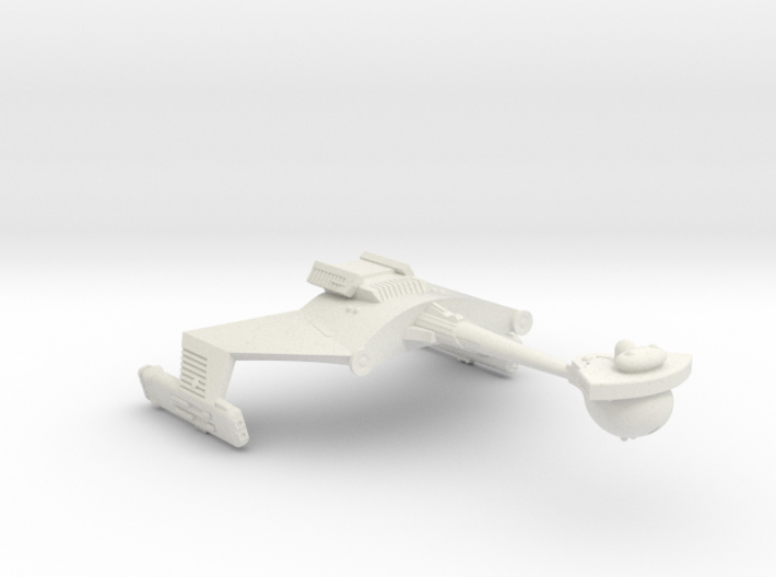 3788 Scale Klingon D6D Drone Cruiser WEM 3d printed