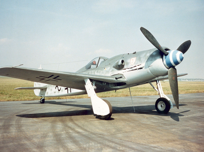 Nameplate Fw 190 D-9 3d printed 