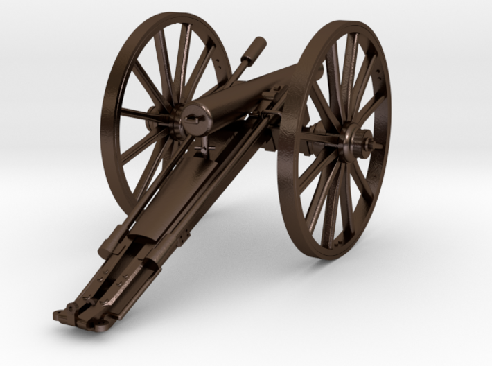 Swedish Field Cannon 1863 3d printed