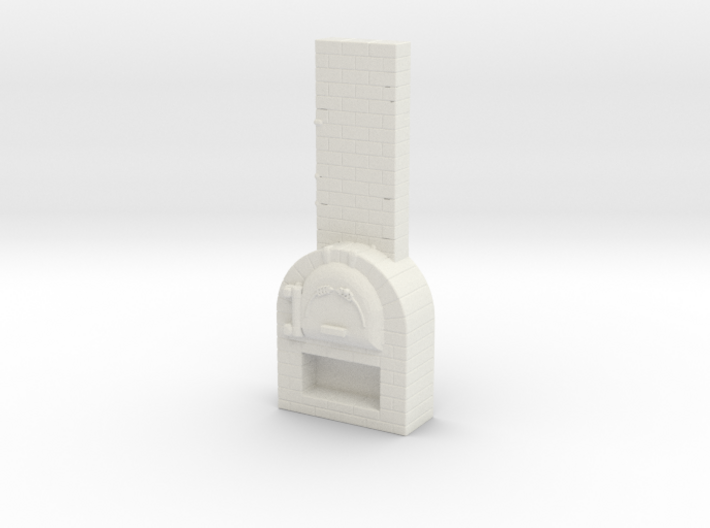 Brick Oven 1/24 3d printed