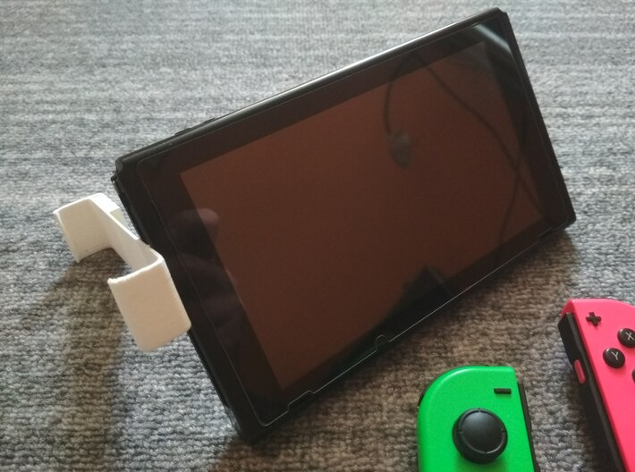 Nintendo SWITCH strap stand 3d printed 