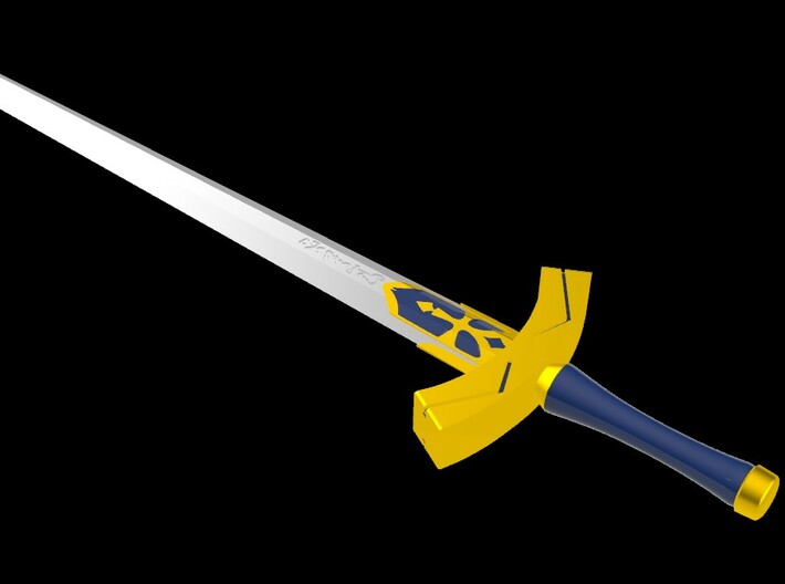 Excalibur from Fate stay night 3d printed 3D model