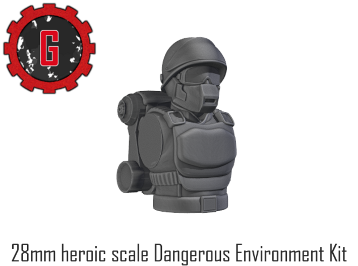 28mm Heroic Scale Dangerous Environment kit 3d printed