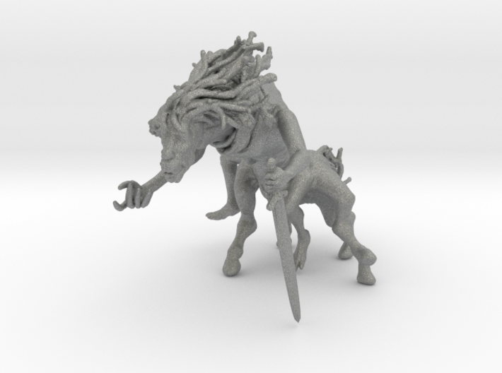 Bloodborne Ludwig 55mm miniature for games and rpg 3d printed