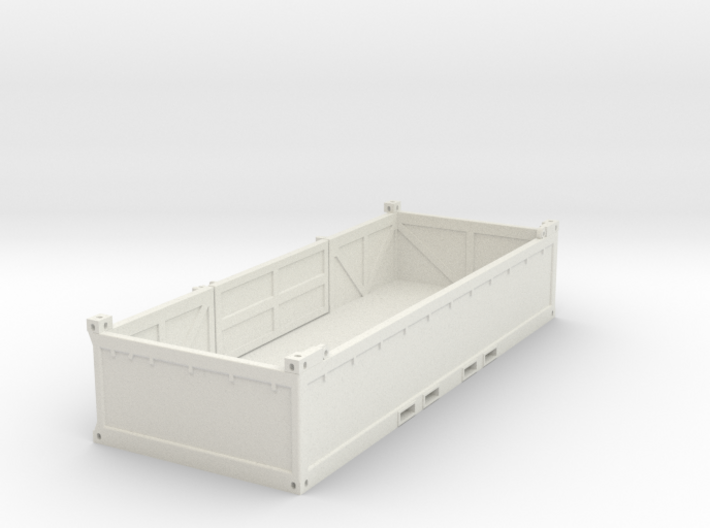271 offshore 20ft half height container 1:50 3d printed
