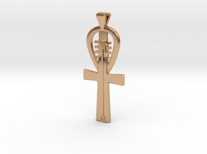 Ankh Djed Was Necklace 3d printed