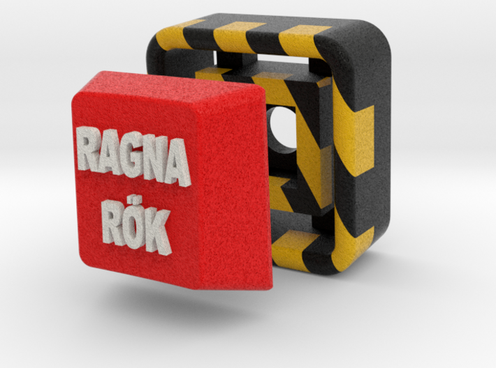 Full Color Key of Ragnarök 3d printed 