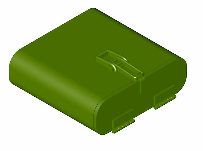 Armored First Aid Box for Sherman Tank 3d printed 