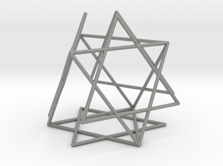 Star-of-David Tetrahedron 3d printed