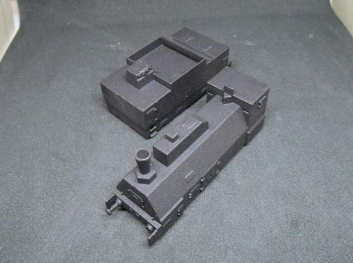 1/144 Russian armored locomotive 3d printed 