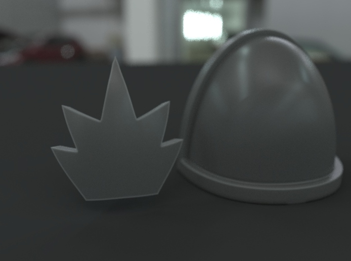 30-60x Heavy Support Emblems for Shoulder Pads 3d printed