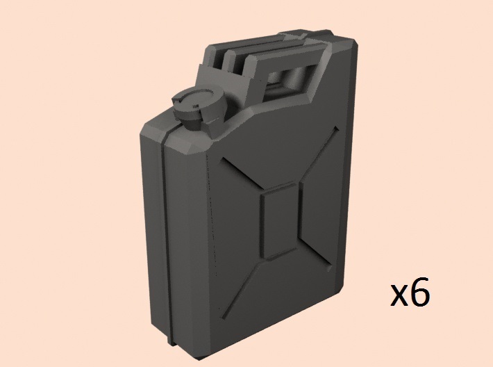 1/24 WW2 Italian jerry can 3d printed