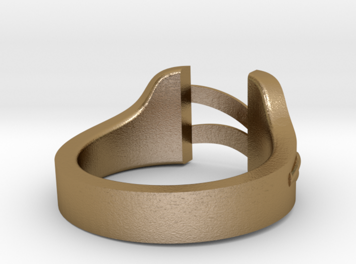 Aestheticize Ring 3d printed 