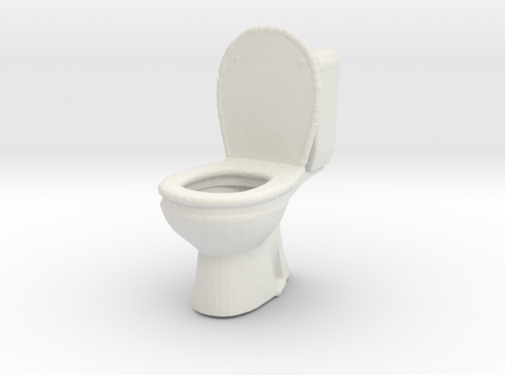 Toilet WC 1/12 3d printed