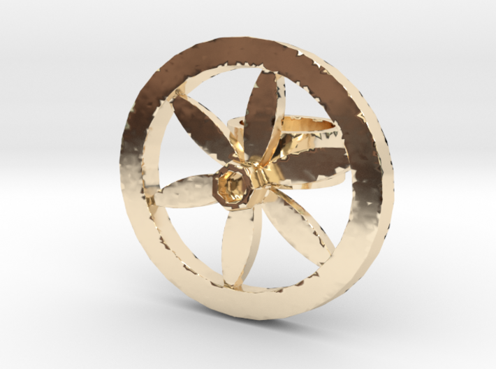 jonquil ring 3d printed