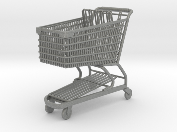 Shopping cart in 1:18 scale. 3d printed 