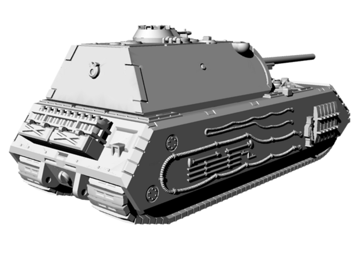 1/144 WWII German Maus Battle Ready Version  3d printed 
