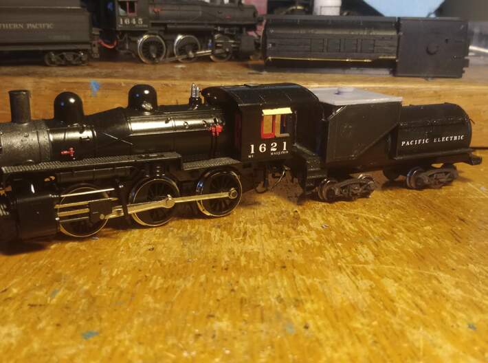 HO MDC Vanderbilt Oil Bunker Finescale Replacement 3d printed Used with an IHC 2-6-0