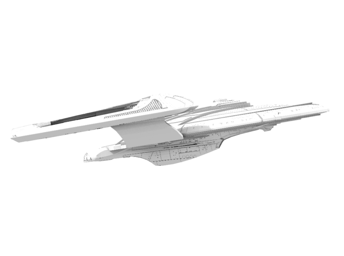 Blackstar Class Destroyer 3d printed 