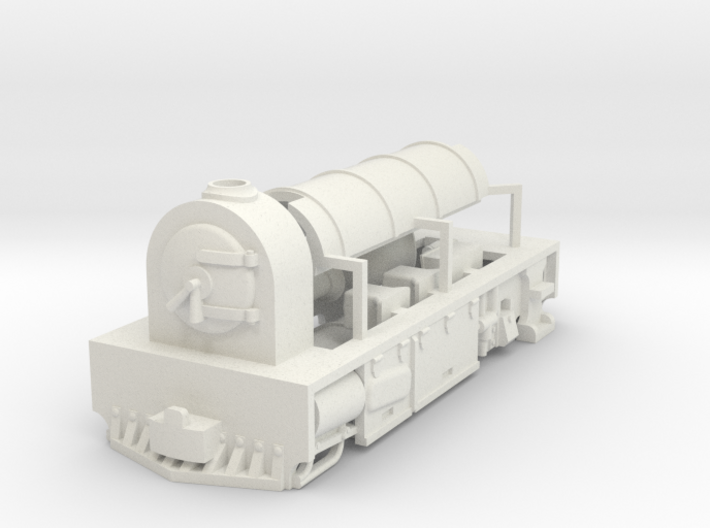 OO9 steam loco starter for Kato 11-109 3d printed