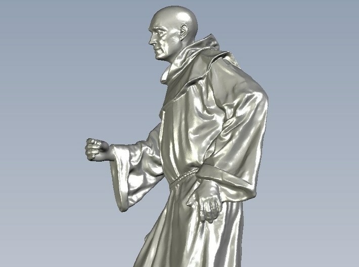 1/18 scale Catholic priest monk figure B 3d printed 