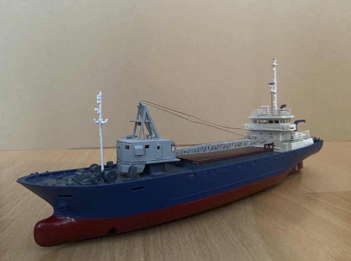 Sinekura 2, hull and decks (1:200, RC) 3d printed complete model